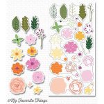 My Favorite Things More Rustic Flowers Stamp Set