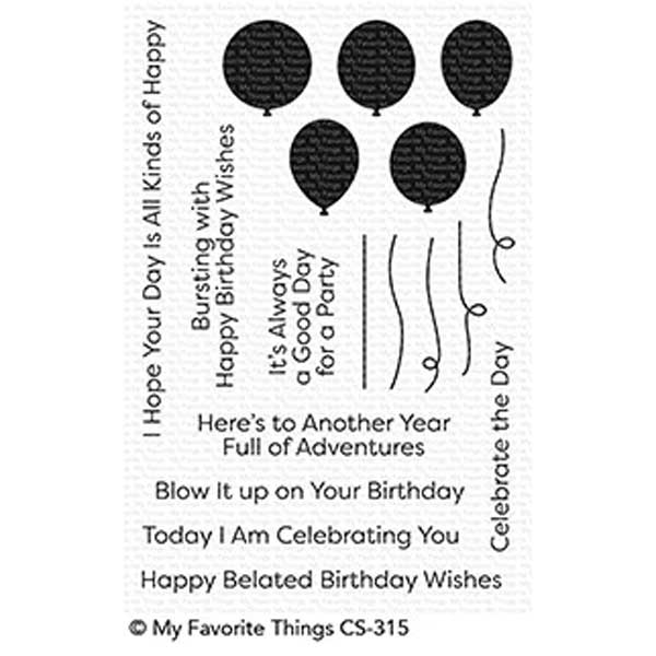 My Favorite Things Bundle of Balloons Stamp Set