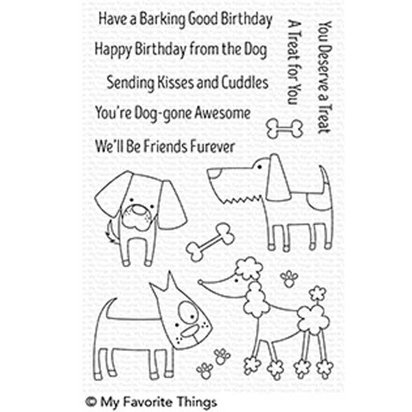 My Favorite Things Dog-gone Awesome Stamp Set