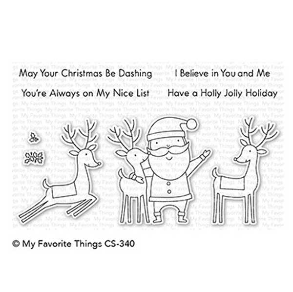 My Favorite Things Santa &amp; Friends Stamp Set