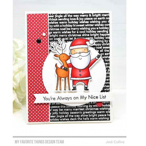 My Favorite Things Santa &amp; Friends Die-namics