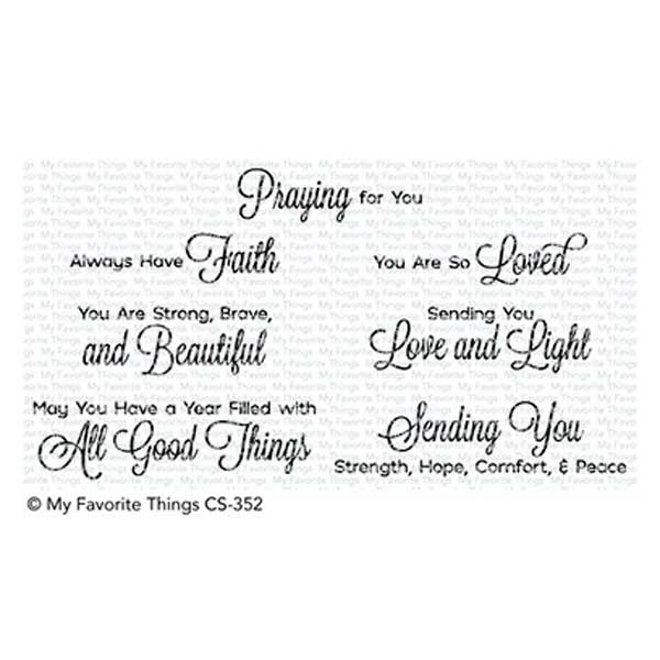 My Favorite Things Beautiful Blessings 2 Stamp Set