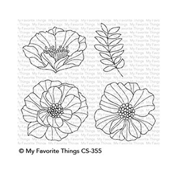 My Favorite Things Brilliant Blooms Stamp Set