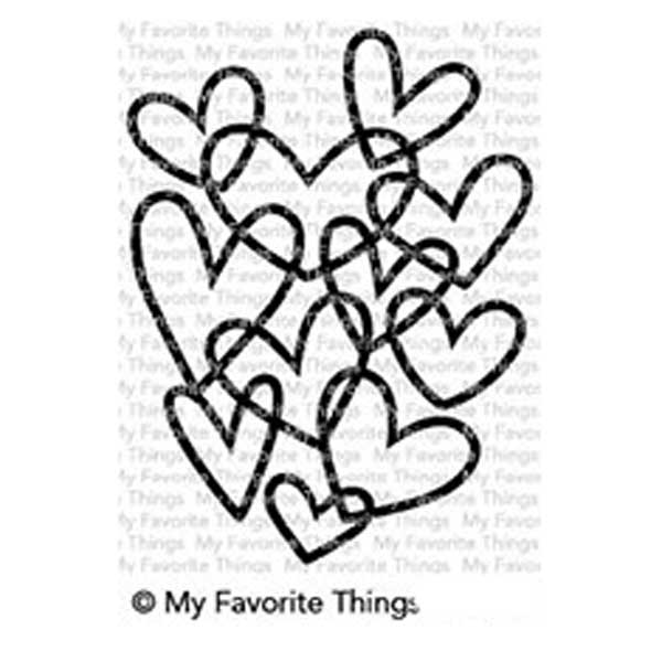 My Favorite Things Hearts Entwined Stamp