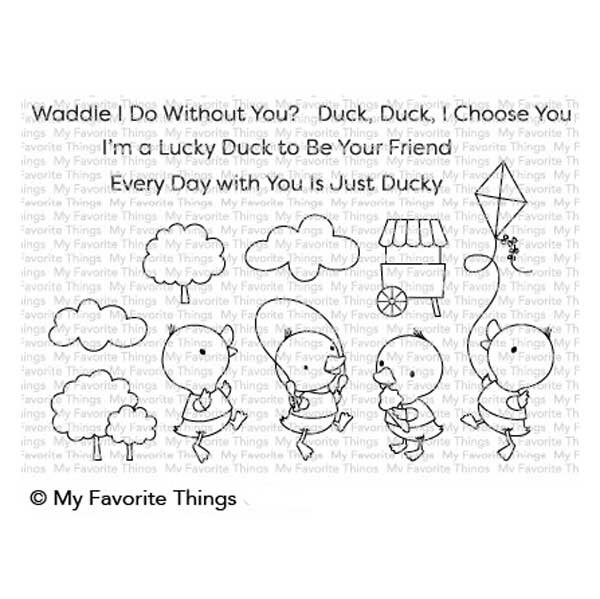 My Favorite Things Just Ducky Stamp Set