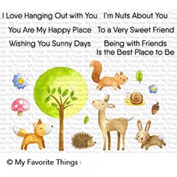 My Favorite Things Sweet Spring Friends Stamp Set