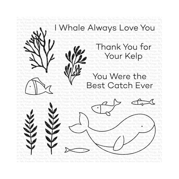 My Favorite Things Best Catch Ever Stamp