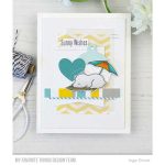 My Favorite Things Beach Bear Stamp Set