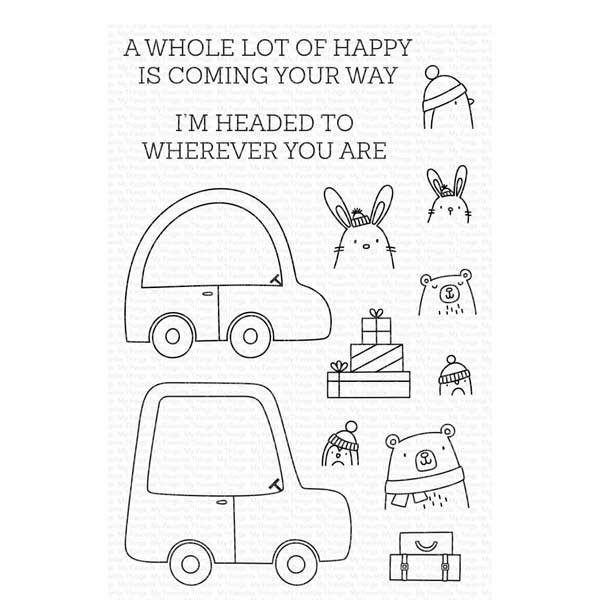 My Favorite Things Special Delivery Stamp Set