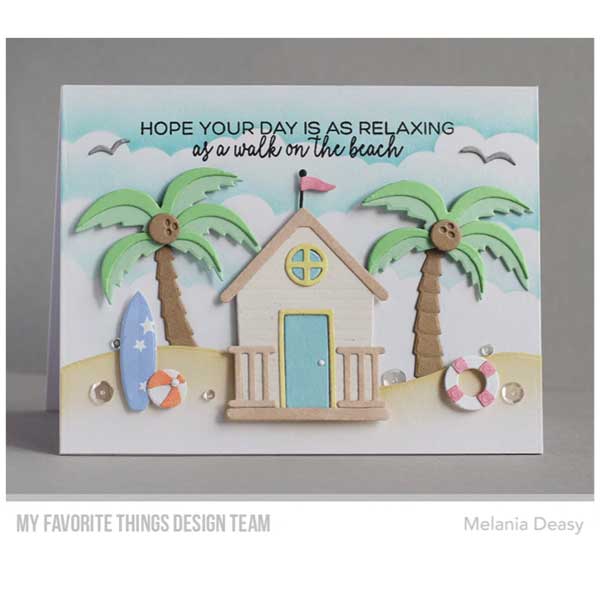 My Favorite Things Life&#039;s a Beach Stamp Set