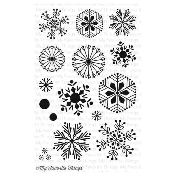 My Favorite Things Snowflake Flurry Stamp