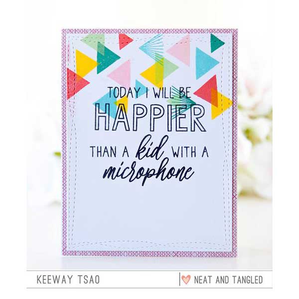 Neat &amp; Tangled Happier Than Stamp Set &lt;span style=&quot;color:red;&quot;&gt;Blemished&lt;/span&gt;