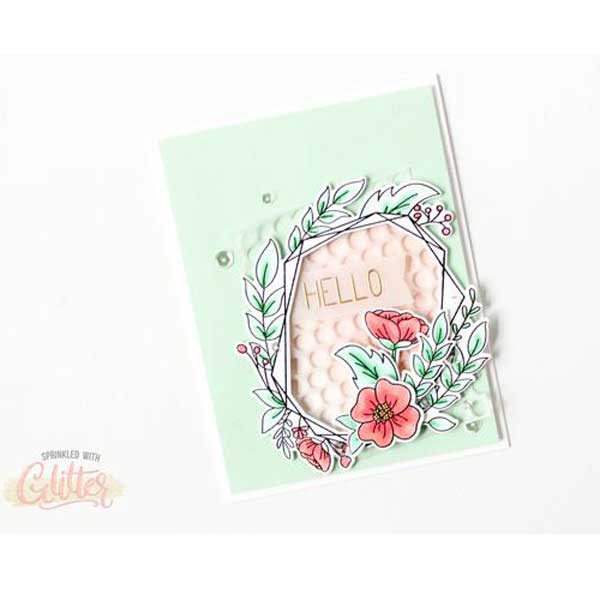 Neat &amp; Tangled Floral Frame Stamp Set &lt;span style=&quot;color:red;&quot;&gt;Blemished&lt;/span&gt;