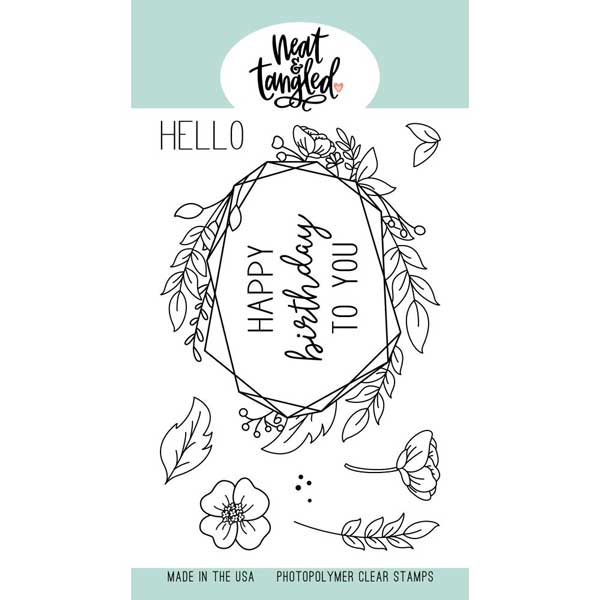 Neat &amp; Tangled Floral Frame Stamp Set &lt;span style=&quot;color:red;&quot;&gt;Blemished&lt;/span&gt;