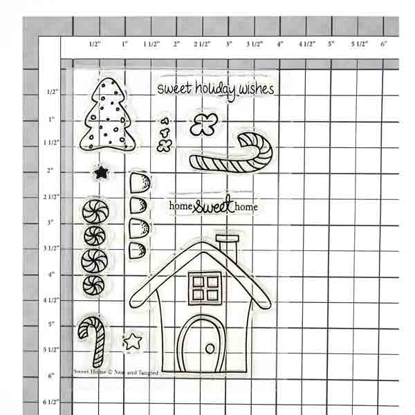 Neat &amp; Tangled Sweet Home Stamp Set &lt;span style=&quot;color:red;&quot;&gt;Blemished&lt;/span&gt;