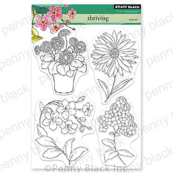 Penny Black Thriving Stamp Set