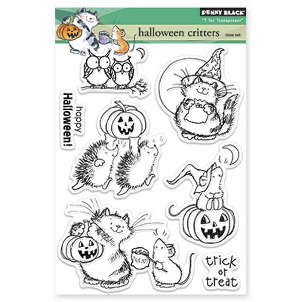 Penny Black Halloween Critters Stamp Set