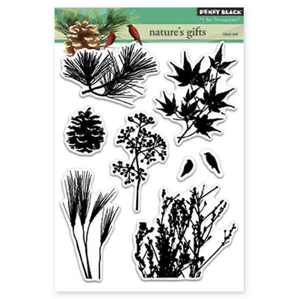 Penny Black Nature&#039;s Gifts Stamp Set