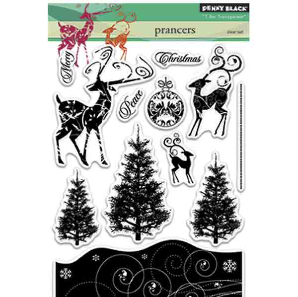 Penny Black Prancers Stamp Set