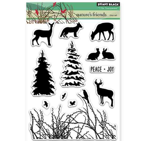 Penny Black Nature&#039;s Friends Stamp Set