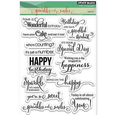 Penny Black Sprinkles and Smiles Stamp Set