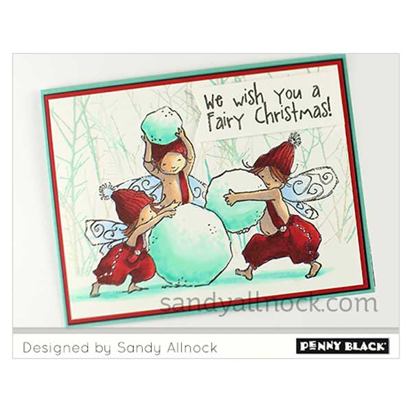 Penny Black Snow Fairies Stamp Set