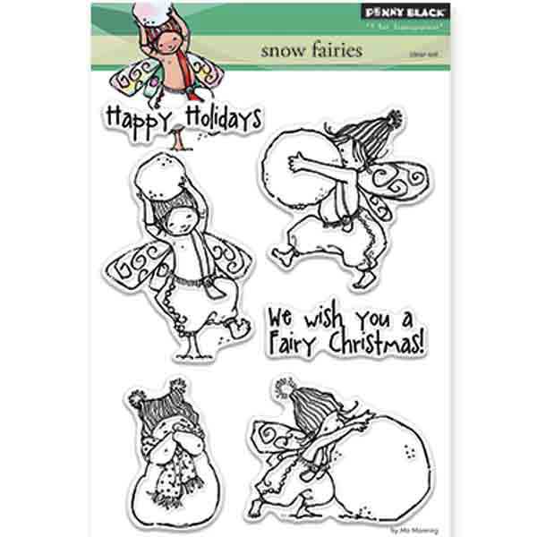 Penny Black Snow Fairies Stamp Set