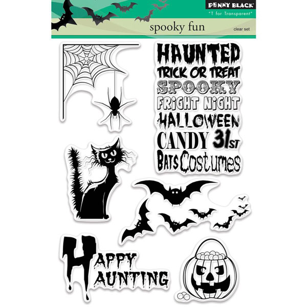 Penny Black Spooky Fun stamp set