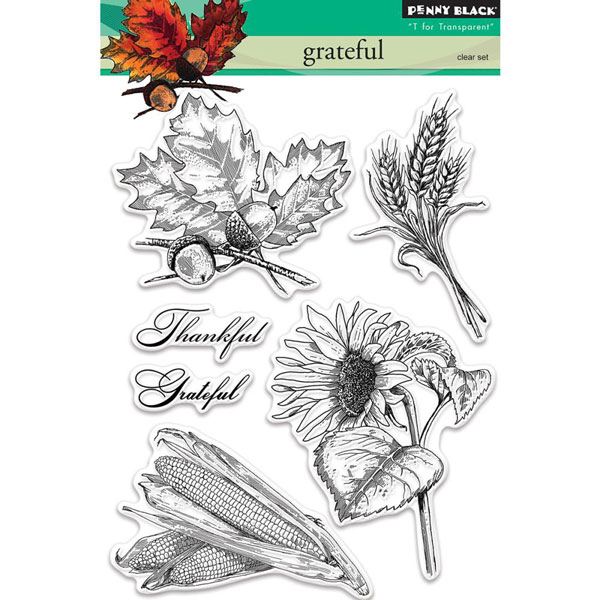 Penny Black Grateful Stamp Set