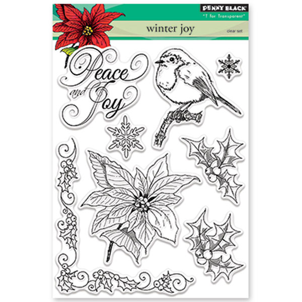 Penny Black Winter Joy Stamp Set