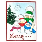 Penny Black Snow Much Fun Stamp Set