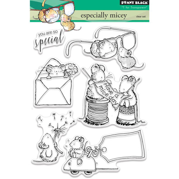 Penny Black Especially Micey Clear Stamp Set