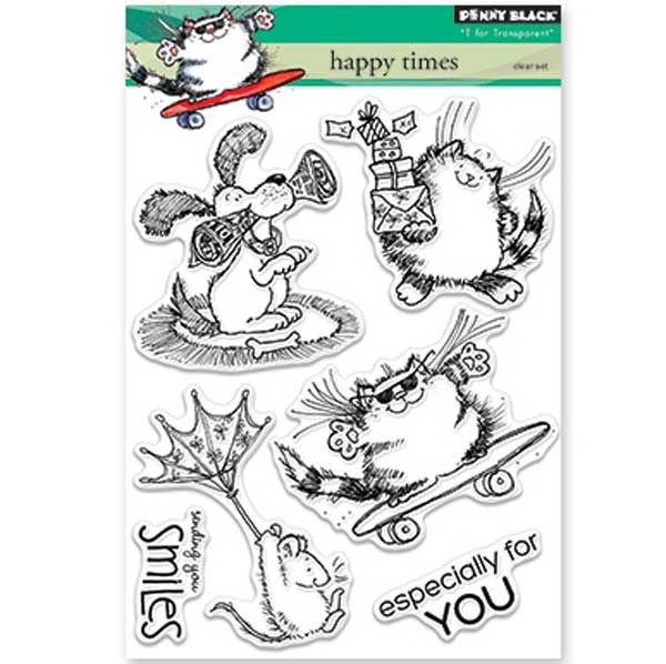 Penny Black Happy Times Stamp Set