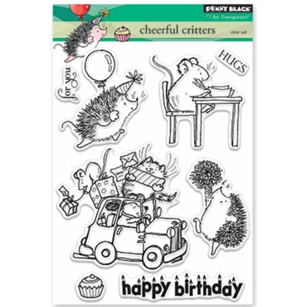 Penny Black Cheerful Critters Stamp