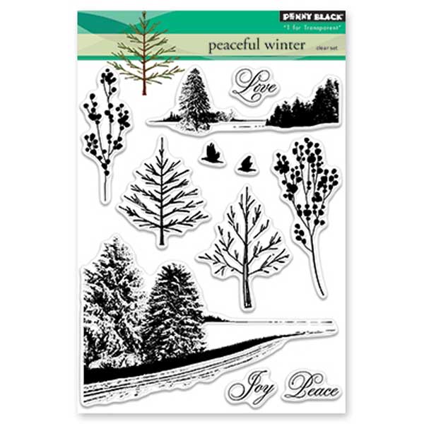 Penny Black Peaceful Winter Stamp Set