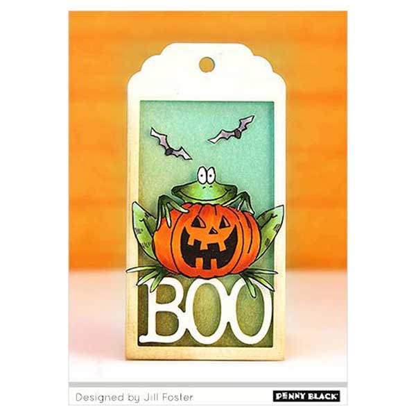 Penny Black Frog o&#039;Lantern Stamp Set