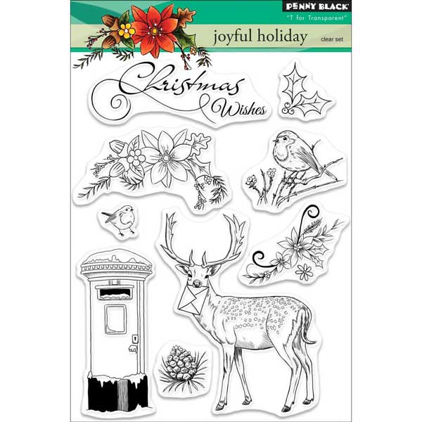 Penny Black Joyful Holiday Stamp Set