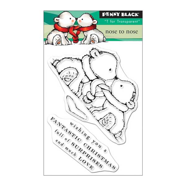 Penny Black Nose-to-Nose Stamp Set