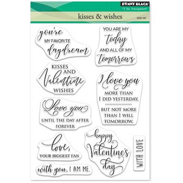 Penny Black Kisses &amp; Wishes Stamp Set