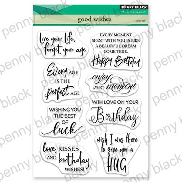 Penny Black Good Wishes Stamp Set