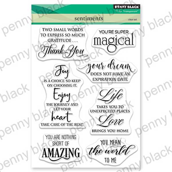 Penny Black Sentiments Stamp Set