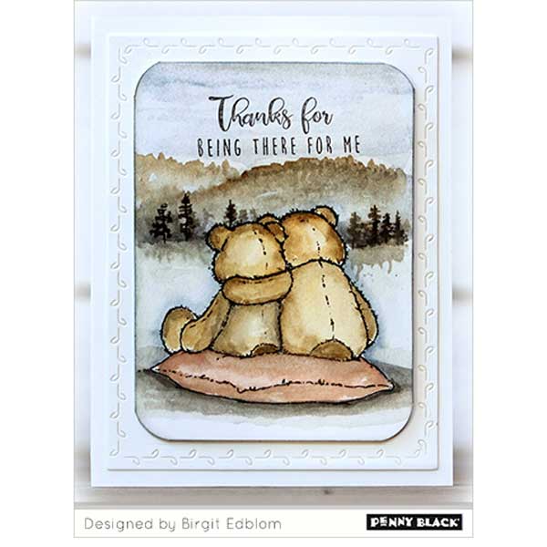 Penny Black Bear Cuddle Stamp Set