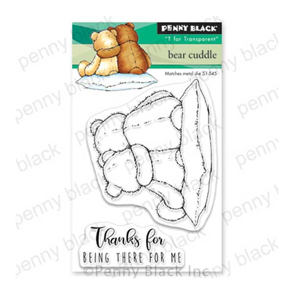 Penny Black Bear Cuddle Stamp Set