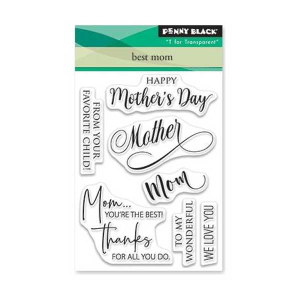 Penny Black Best Mom Stamp Set