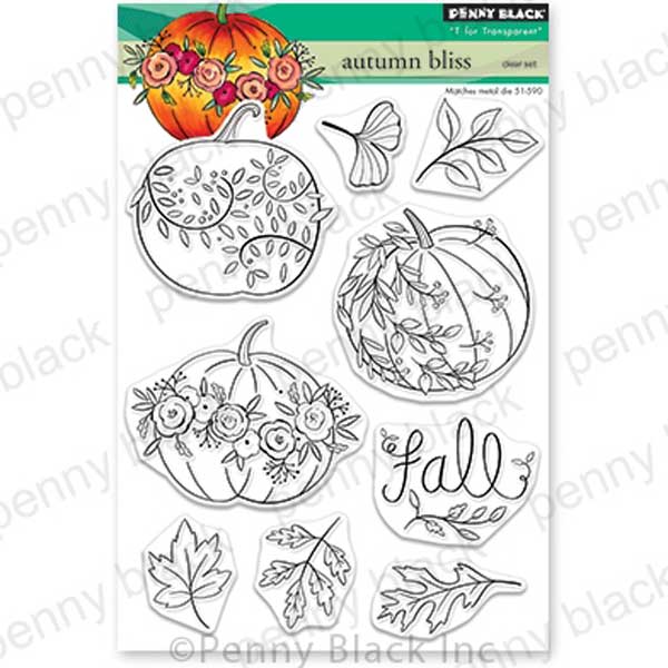 Penny Black Autumn Bliss Stamp Set