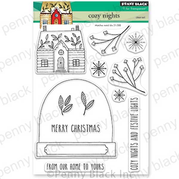 Penny Black Cozy Nights Stamp Set