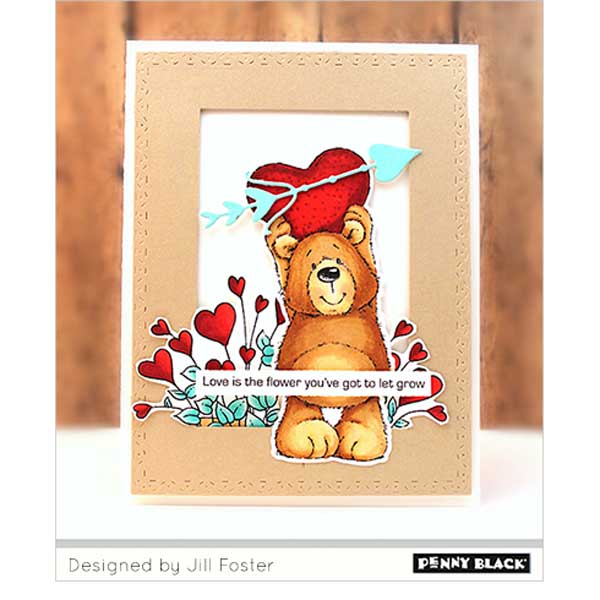 Penny Black Potted Passion Stamp Set