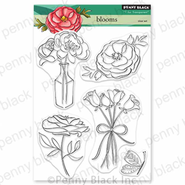 Penny Black Blooms Stamp Set