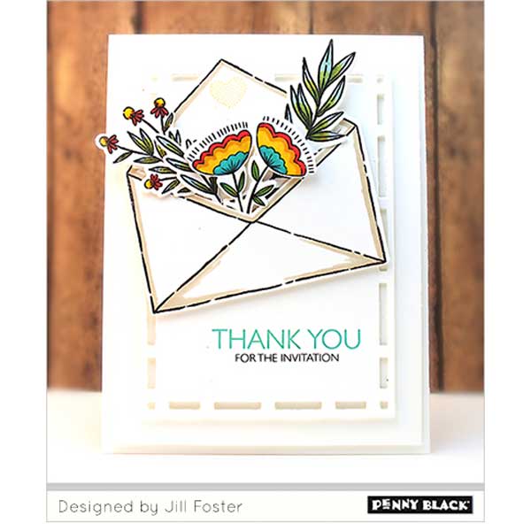 Penny Black Exquisite Envelope Stamp Set