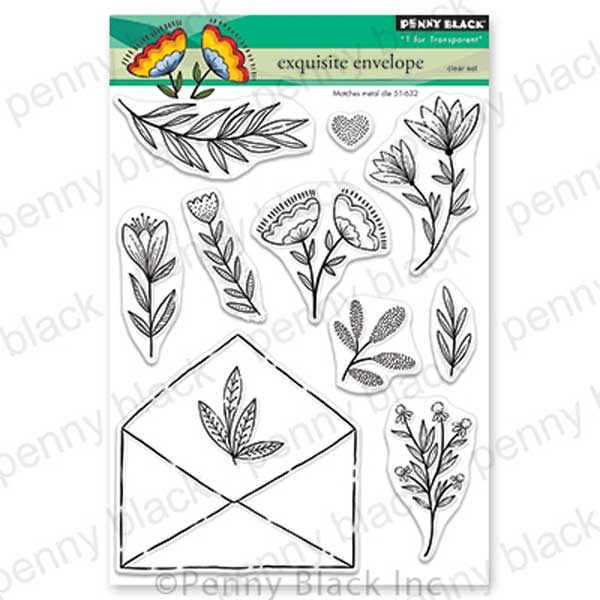 Penny Black Exquisite Envelope Stamp Set